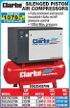 Clarke Silenced Piston Air Compressors