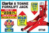 Clarke 5 Tonne Forklift Jack