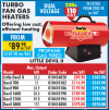 Clarke Turbo Fan Gas Heaters