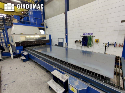 This Trumpf Trumatic L 6050 6kW CO2 Laser Cutting Machine was manufactured in 2005 in Germany. This 
