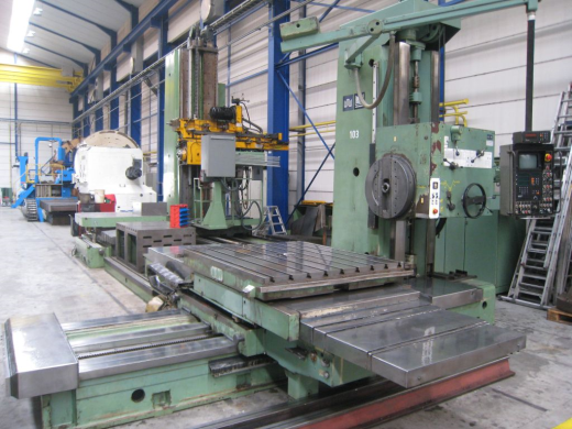 Make: union
Type: horizontal-boring-mill-table-type
Model: BFT 130-6
Spindle diameter (mm): 130

