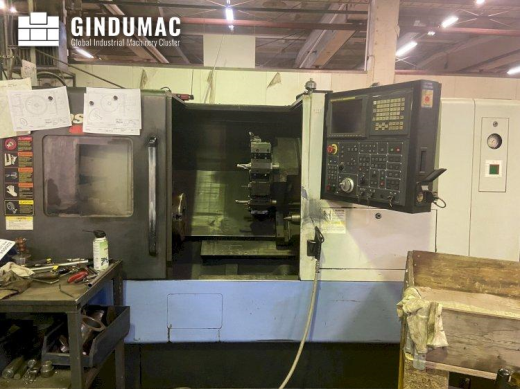 This DAEWOO PUMA 300 MC Lathe Machine was built in the year 2007 in Korea. It is operated through a 