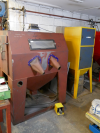 Shot Blast Cabinet with extractor