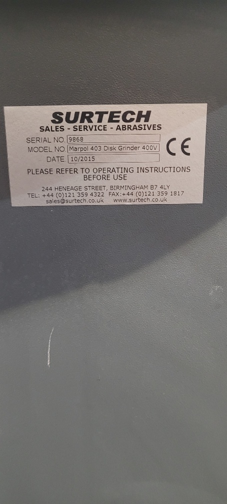 Photo of machine