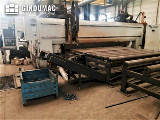 This FICEP GEMINI G31 LD plasma cutting machine was manufactured in 2016 in Italy. The machine has 2