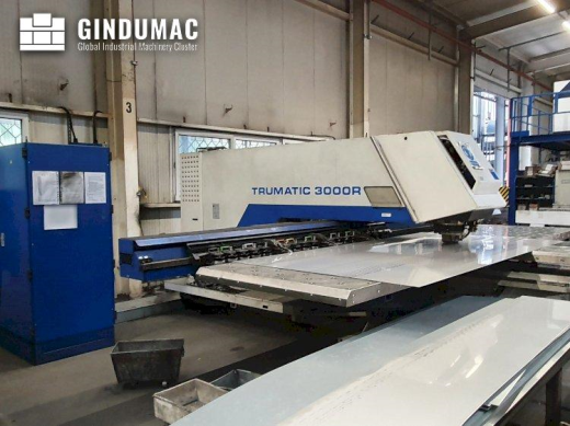 This Trumpf Trumatic 3000R Punching Machine was manufactured in the year 2005 in Germany. It is oper