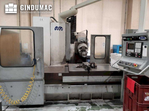 This MTE BF-1700 Milling Machine was built in the year 1996. It is operated through a Fagor control 