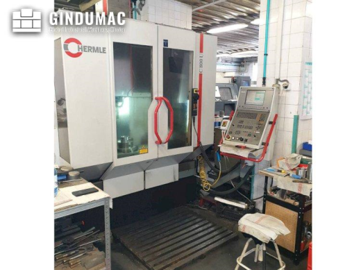 This HERMLE C800 U vertical machining center was built in 1998. It has 73386 spindle hours. It is eq
