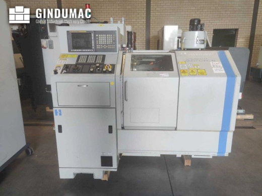 This HARDINGE Quest chnc 42 Lathe machine was built in 2012. This 2 axis machine is operated with a 