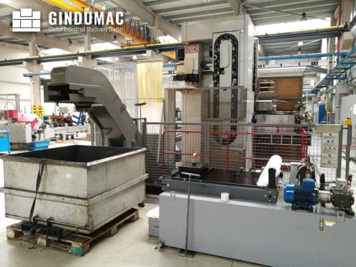 This FPT AREA M Machining Center was made 2008 in Italy and has a working record of approximately 10