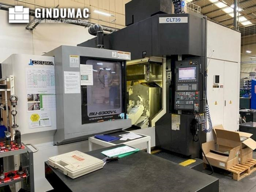 This Okuma MU 6300V-L Vertical Machining center was manufactured in the year 2015. It is equipped wi