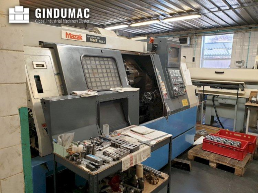 This Mazak SQT 15MS lathe machine was manufactured in 1995 in the United Kingdom. The machine is ope