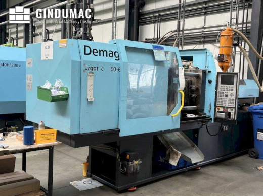 This DEMAG Ergotech 150/500 - 600 EXTRA Injection Moulding Machine was manufactured in the year 2002