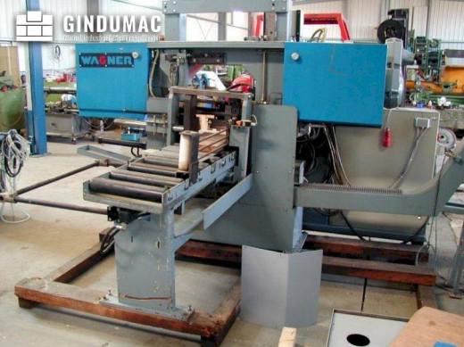 This WAGNER WPB 340 Band Sawing Machine was manufactured in the year 2002 in Germany. It is equipped