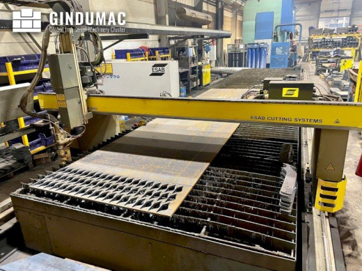 This ESAB COMBIREX DX 3000 Plasma Cutting Machine was manufactured in the year 2014 in Germany. It h