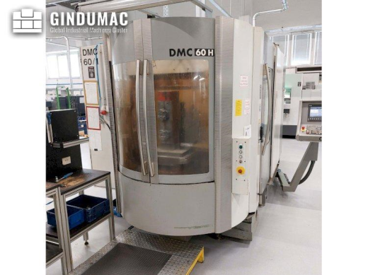 This DECKEL MAHO DMC 60H Vertical Machining center was manufactured in the year 2001 in Germany and 