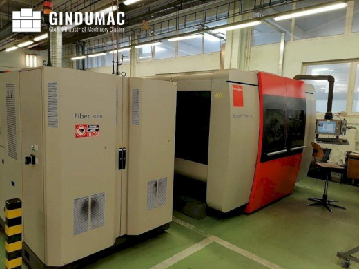 This Bystronic BySprint Fiber 3015 Fiber laser cutting machine was manufactured in the year 2012 in 