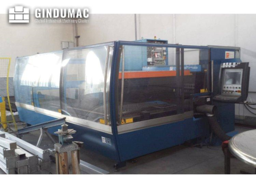 This Prima Industrie Platino 1530 Laser Cutting Machine was manufactured in Italy in the year 2007. 