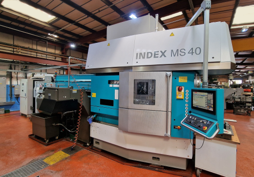 INDEX MS40 CNC Multi Spindle Turning Machine. New 2015.
Configured with Double NCU. INDEX C200-4D c