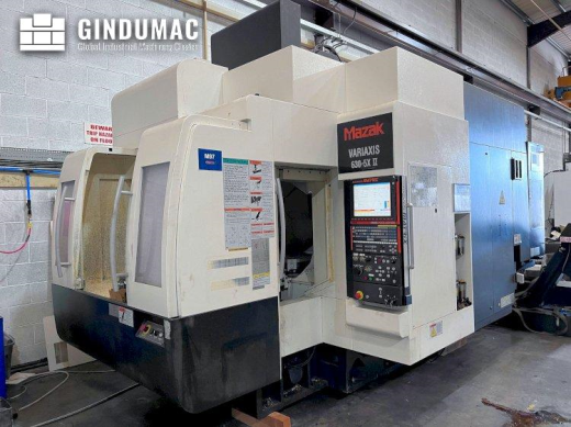 This Mazak 630-5AX II Vertical Machining center was manufactured in the year 2012 in Japan. It is eq