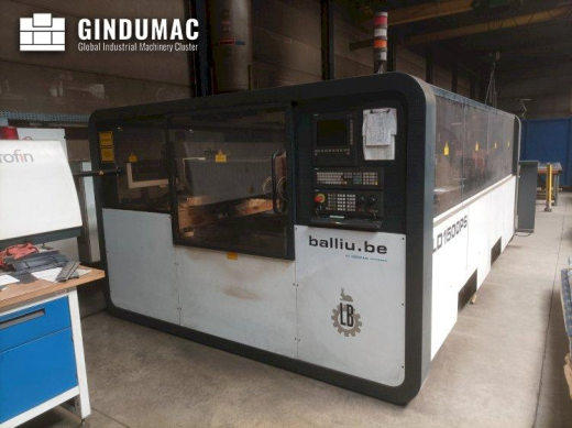 This Balliu LD 1500 PS Laser cutting machine was manufactured in the year 2010 in Belgium and has 19