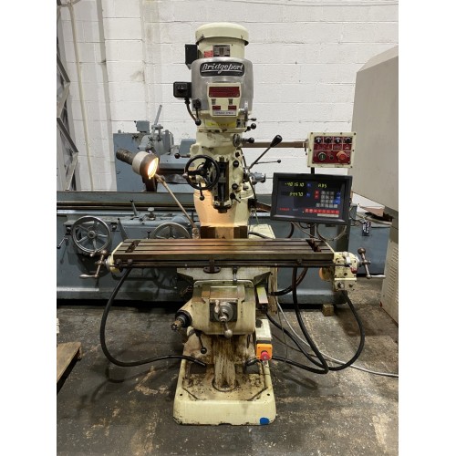 Bridgeport Turret Milling Machine, Series I 2HP Head, Ex College NC for
