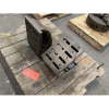 (2) swivelling angle plates 10 x 7.5 x 8 inch 106934