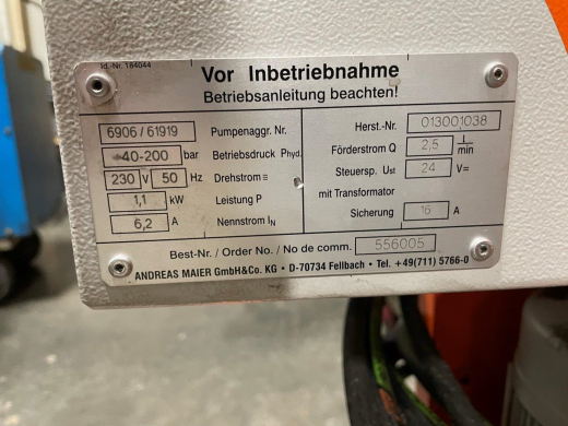 Photo of machine
