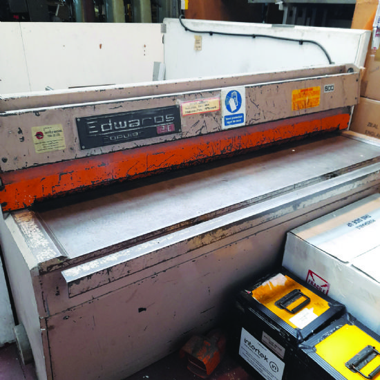 Photo of machine
