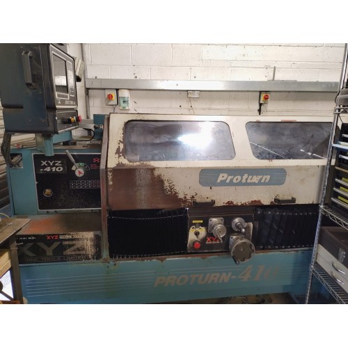 XYZ  200 TC CNC turning Centre, Siemens CNC Control, swarf conveyor, setting arm, tailstock, VD