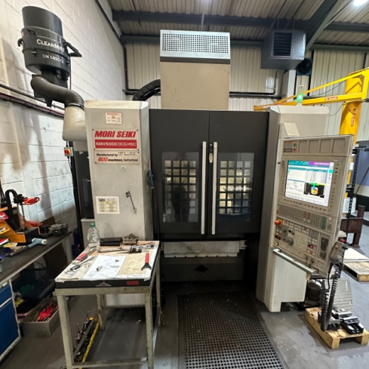 Machine Model: Mori Seiki NMV5000 DCG HSC 5 Axis

Year of Machine: 2013

Condition: (Used) Great