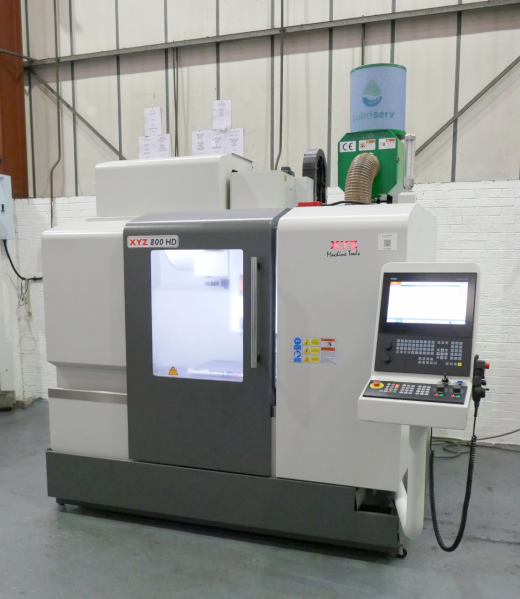 XYZ 800HD Vertical Machining Centre #78718 for sale : Machinery