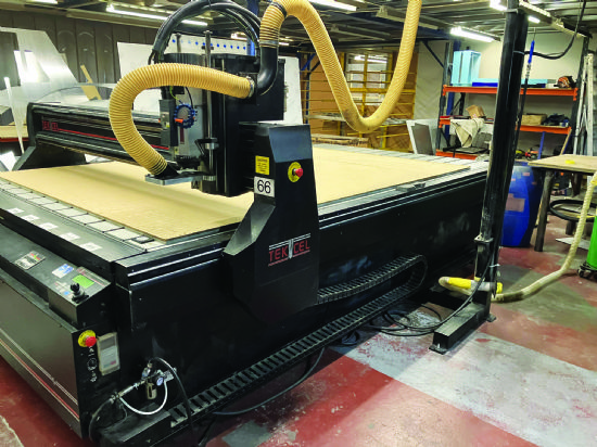 Tekcel Model E Series CNC Router (2007) for sale : Machinery-Locator.com