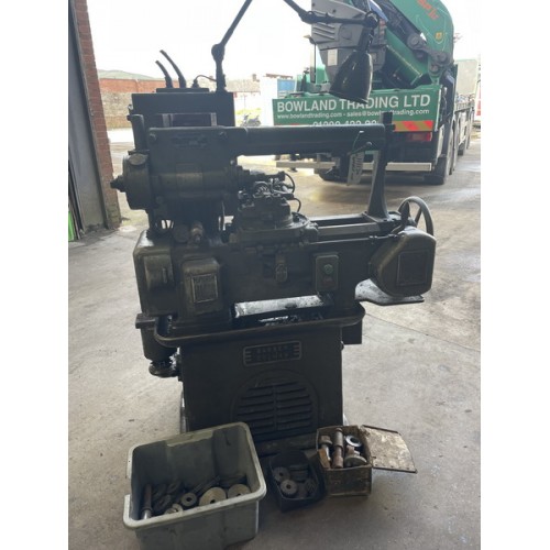 Barber Colman Gear Horizontal Hobbing Machine model 6 x 10, Serial number B06, with speed/feed chang
