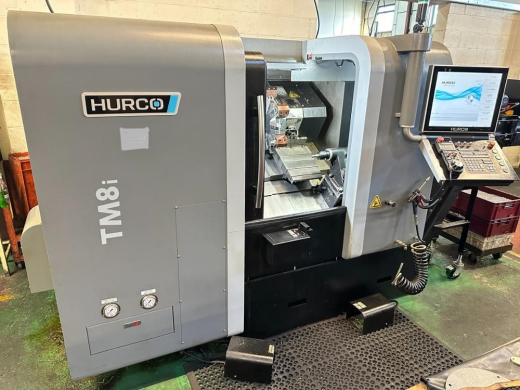 HURCO TM8i TURNING CENTRE
YEAR 2019
MAX TURNING DIA 256 MM
MAX SWING 525 MM
SPINDLE SPEED 4000 R