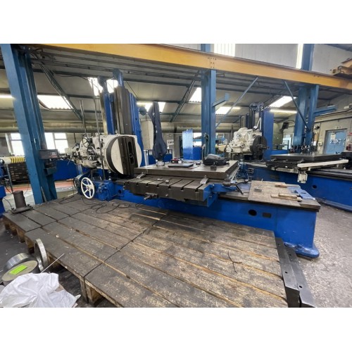 Richards PRT Horizontal Borer , with tail stock, table 90 x 48 inch. 2 axis DRO.

[Ref: 107760]

