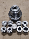 Used 5C Collet chuck, D1-6 camlock fitting (4660)