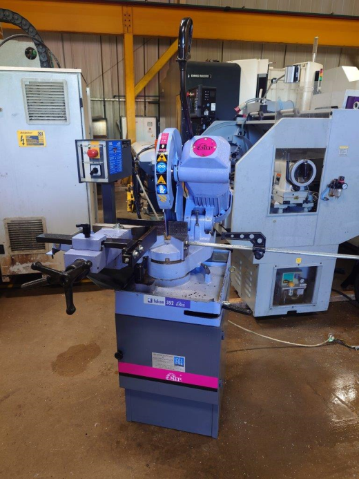 Used MEP Falcon 352 Circular Cut Saw, 2012, s/n 041275, cutting capacity 115mm Round, 100mm square, 