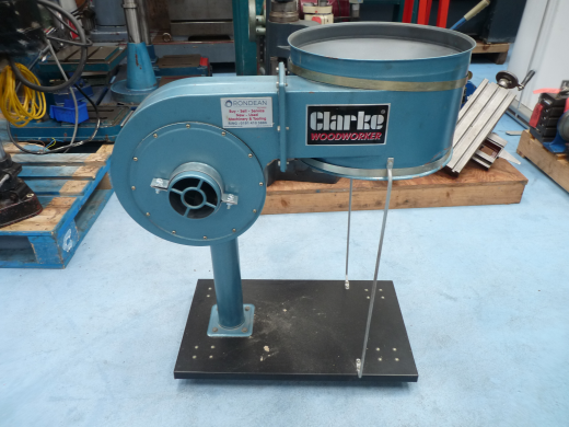 Clarke Woodworking Extractor
Portable Single Bag Dust / Chippings Extraction Unit

Power	
Single