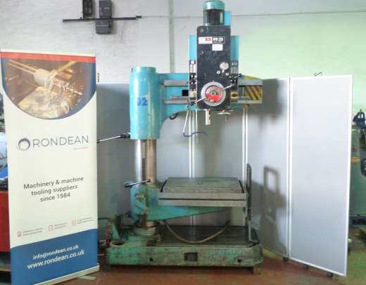 Qualters & Smith

Model	
R3 Radial Arm Drill

Capacity	
4 MT Spindle
33” (840mm) Maximum Spin