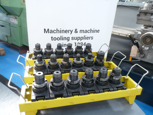 Large selection of milling chucks, end mill holders, collet holders …