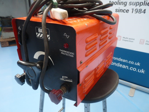 BOC

Model	
Transarc 140S Stick Welder
Variable power: 40 -140

Power:	
3.2 kW Single Phase E