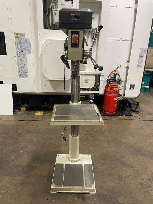 Used Axminster CH-25 Pillar Drill, 2006, s/n 404722, 25mm drilling cap