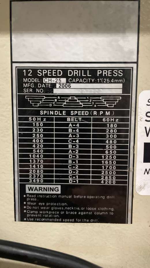 Photo of machine