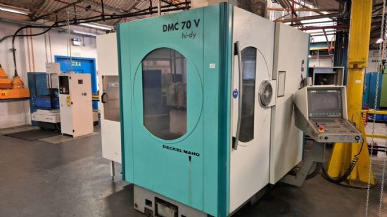 Serial Number: 28810006702
Control System: DMG
Power Requirements: 230 V, 24 A, 50 Hz
Axis Config