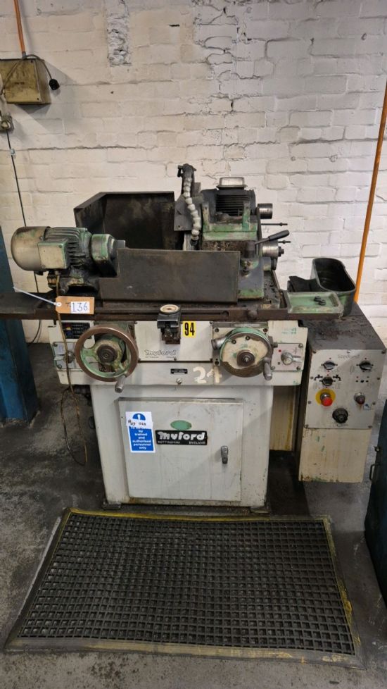 Grinding Capacity: 3` diameter x 12` length, 
Grinding Wheel Size: 12` diameter, 
Spindle Speed: 3
