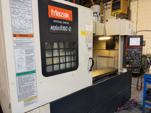 Used Mazak VCN510C-II, 2008, s/n206866, Mazak Matrix control, Travels X1,050mm, Y510mm, Z510mm, Tabl