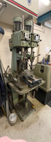 POLLARD 130A/2 GEARED HEAD BANK OF 2 SPINDLE DRILLS