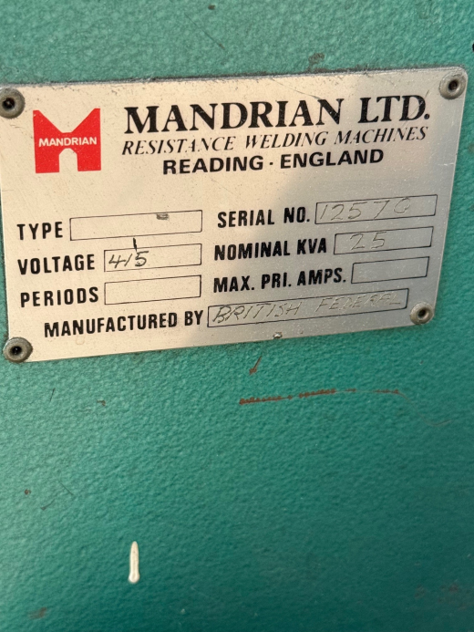 Photo of machine