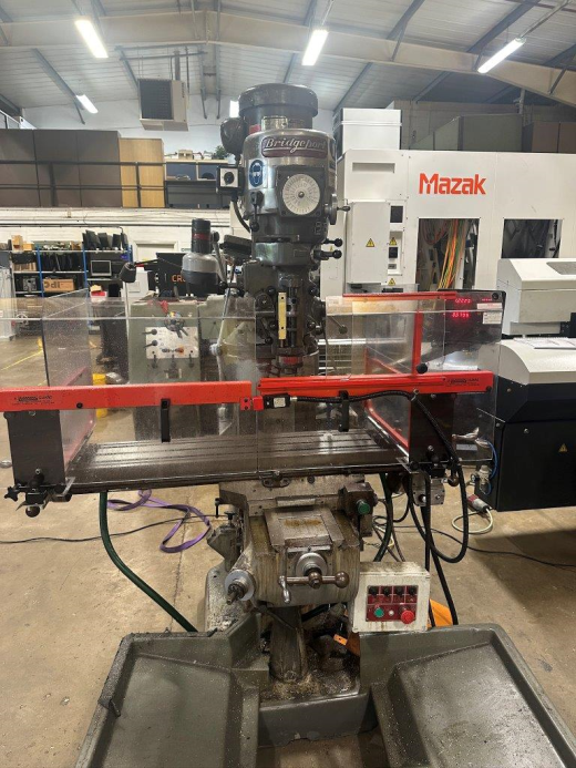 Used Bridgeport BR2J2 Turret Mill, 1977, Ser no.264171177U, Table (48`) 1220 x 230 mm, trav 915 x 30